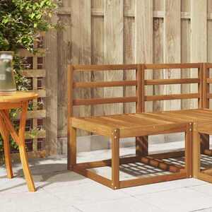 Imagine vidaXL Spătar Maro 59 x 4 x 73 cm Lemn Solid de Acacia