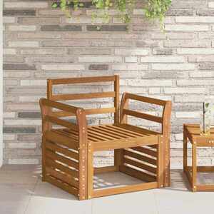 Imagine vidaXL Brat 2 buc. natural 58, 5 x 8 x 60 cm Lemn Solid de Acacia