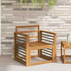 Imagine vidaXL Brat 2 buc. natural 60 x 6 x 61 cm Lemn Solid de Acacia