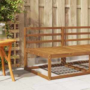 Imagine vidaXL Spătar Maro 79 x 4 x 73 cm Lemn Solid de Acacia