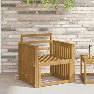 Imagine vidaXL Modul cotiere 2 buc. Alb 60 x 6 x 61 cm Lemn Solid de Acacia