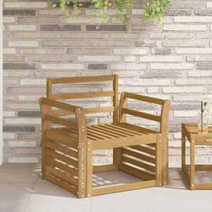 Imagine vidaXL Modul cotiere 2 buc. Alb 58, 5 x 8 x 60 cm Lemn Solid de Acacia