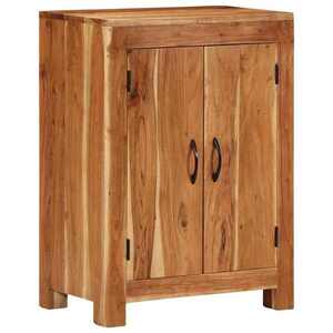 Imagine vidaXL Dulap, 55x33x75 cm, lemn masiv de acacia
