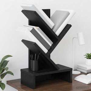 Imagine vidaXL Raft de cărți în formă de copac cu 3 etaje 30 x 18 x 48 cm
