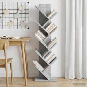 Imagine vidaXL Bibliotecă în formă de copac cu 6 niveluri 30 x 18 x 100 cm