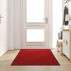 Imagine vidaXL Covoraș de intrare Roșu și Negru 120 x 250 cm 100% Poliamidă