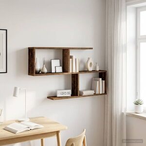 Imagine vidaXL Raft de perete Lemn vechi 100 x 12 x 50, 5 cm Lemn prelucrat