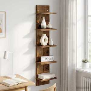 Imagine vidaXL Raft de perete Lemn vechi 22 x 15 x 100 cm Lemn prelucrat