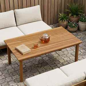 Imagine vidaXL Placă de masă 110 x 55 x 3, 5 cm Dreptunghiular natural