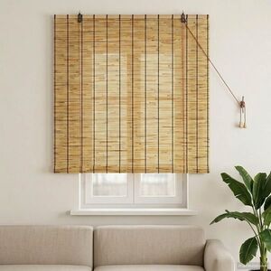 Imagine vidaXL Rulou textil natural 120 x 160 cm Stuf