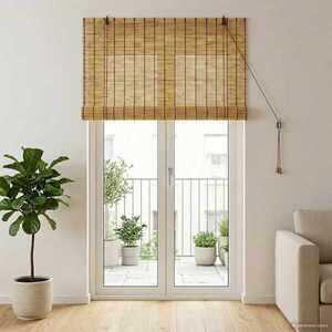 Imagine vidaXL Rulou textil natural 120 x 220 cm Stuf