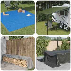 Imagine vidaXL Împătură cu ochiuri Gri deschis 3 x 5 m 260 gsm PE