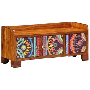 Imagine vidaXL Dulap pentru pantofi cu depozitare Multicolour 90 x 35 x 40 cm