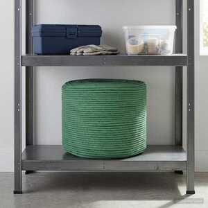 Imagine vidaXL Sfoară din bumbac 4 mm 100 m Verde 100% bumbac
