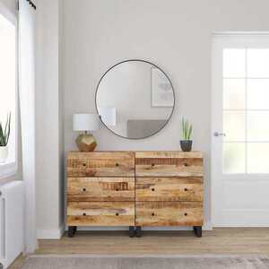 Imagine vidaXL Servante, 2 buc., 60x33x75 cm, lemn de mango nefinisat