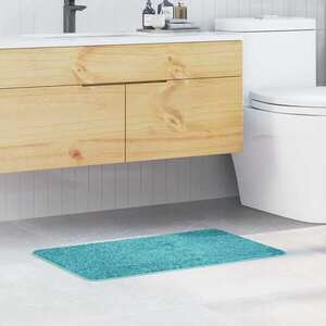Imagine vidaXL Covoare de baie anti-derapante Turcoaz 50 x 80 cm PP