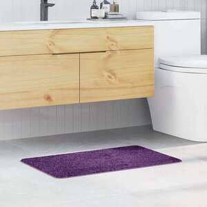Imagine vidaXL Covoare de baie anti-derapante Violet 50 x 80 cm PP