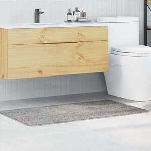 Imagine vidaXL Covoare de baie anti-derapante Gri 70 x 120 cm PP