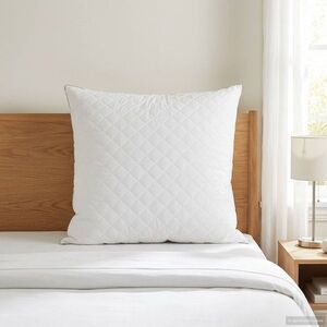 Imagine vidaXL Pernă FULDA 80 x 80 cm 100% puf de gâscă și pene Alb