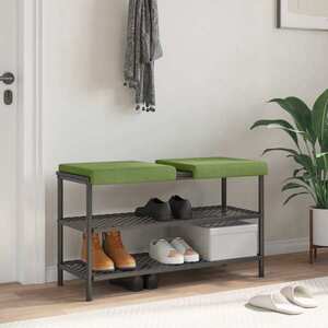 Imagine vidaXL Perna pentru bancă 2 buc. Catifea Verde deschis Adâncime 35 cm