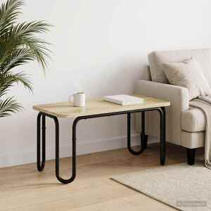 Imagine vidaXL Masă de cafea Stejar Sonoma 100 x 50 x 45 cm Lemn prelucrat