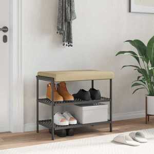 Imagine vidaXL Perna pentru bancă cord Gri Verde Adâncime 35 cm