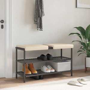 Imagine vidaXL Perna pentru bancă 2 buc. Microfibră Bej Adâncime 35 cm