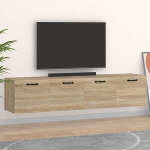 Imagine vidaXL Dulapuri TV de perete 2 buc. stejar sonoma 60x36, 5x35 cm lemn