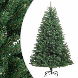 Imagine vidaXL Brad de Crăciun artificial cu suport și balamale, verde, 180 cm
