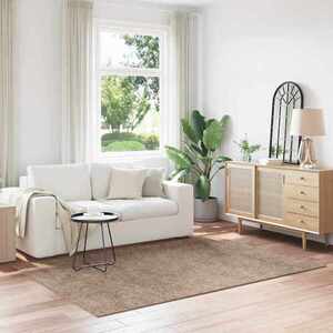 Imagine vidaXL Covor Shaggy Antiderapant Maro 160 x 230 cm PP