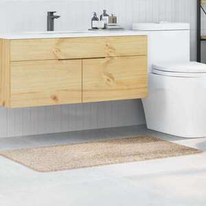 Imagine vidaXL Covoare de baie anti-derapante Crem 70 x 120 cm PP