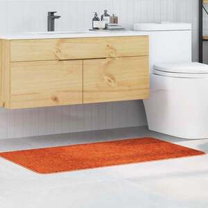Imagine vidaXL Covoare de baie anti-derapante Portocaliu 70 x 120 cm PP