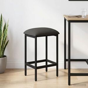 Imagine vidaXL Scaun de bar Gri deschis 40 x 32 x 74 cm Lemn prelucrat