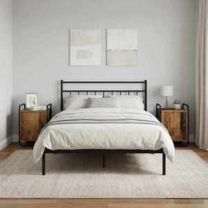 Imagine vidaXL Dulap de noapte 2 buc. Lemn vechi 35 x 36, 5 x 50 cm