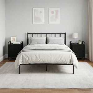Imagine vidaXL Dulap de noapte 2 buc. Stejar Negru 35 x 36, 5 x 50 cm