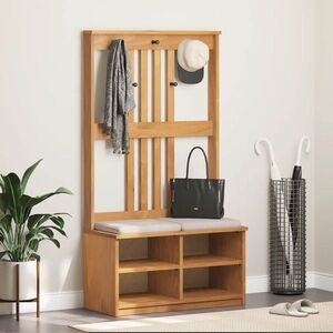 Imagine vidaXL Arborele „SANDNES” 87x40x159, 5 cm din lemn masiv de pin