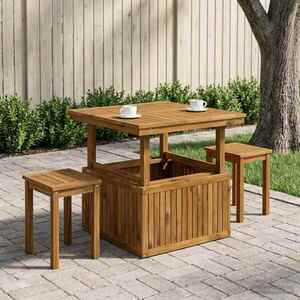Imagine vidaXL natural 80, 5 x 80 x 75/44, 5 cm