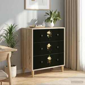 Imagine vidaXL Comodă cu sertare BREMEN model de magnolie 66 x 36, 5 x 75 cm