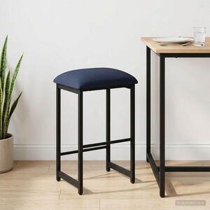 Imagine vidaXL Scaun de bar albastru 40 x 32 x 74 cm Lemn prelucrat