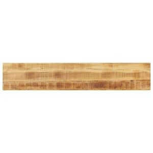 Imagine vidaXL Blat masă, 140x40x2, 5 cm, dreptunghiular, lemn masiv mango brut