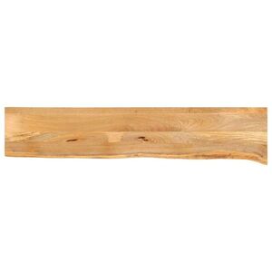 Imagine vidaXL Blat de masă contur organic 140x40x2, 5 cm lemn masiv de mango