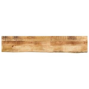 Imagine vidaXL Blat de masă margine naturală, 160x30x3, 8 cm, lemn masiv mango