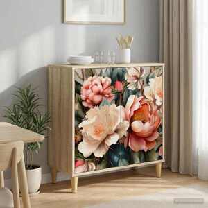 Imagine vidaXL Bufet BORNE Sonoma 69 x 33 x 75 cm Lemn prelucrat