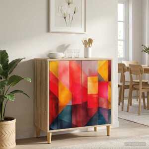 Imagine vidaXL Bufet HEESCH Sonoma 69 x 33 x 75 cm Lemn prelucrat
