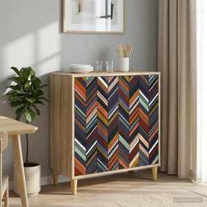 Imagine vidaXL Bufet OMMEN Sonoma 69 x 33 x 75 cm Lemn prelucrat