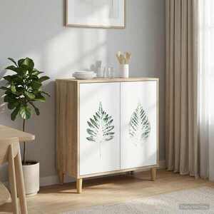 Imagine vidaXL Bufet HANAU Sonoma 69 x 33 x 75 cm Lemn prelucrat