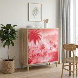 Imagine vidaXL Bufet AACHEN Sonoma 69 x 33 x 75 cm Lemn prelucrat