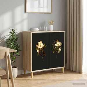 Imagine vidaXL Bufet BREMEN Sonoma 69 x 33 x 75 cm Lemn prelucrat