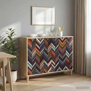 Imagine vidaXL Bufet OMMEN Sonoma 102 x 33 x 75 cm Lemn prelucrat