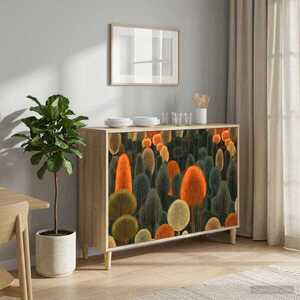Imagine vidaXL Bufet ZAANDAM Sonoma 102 x 33 x 75 cm Lemn prelucrat